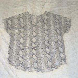 Entro snakeskin shirt